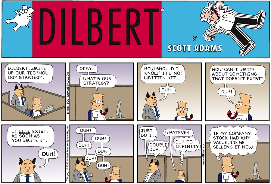 Dilbert Cartoon